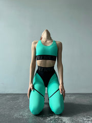 Sports Top FITRUN Top X "Mint Relief"