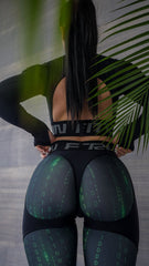 Leggings FITRUN Leggings Super Nuts Push-Up "Matrix"