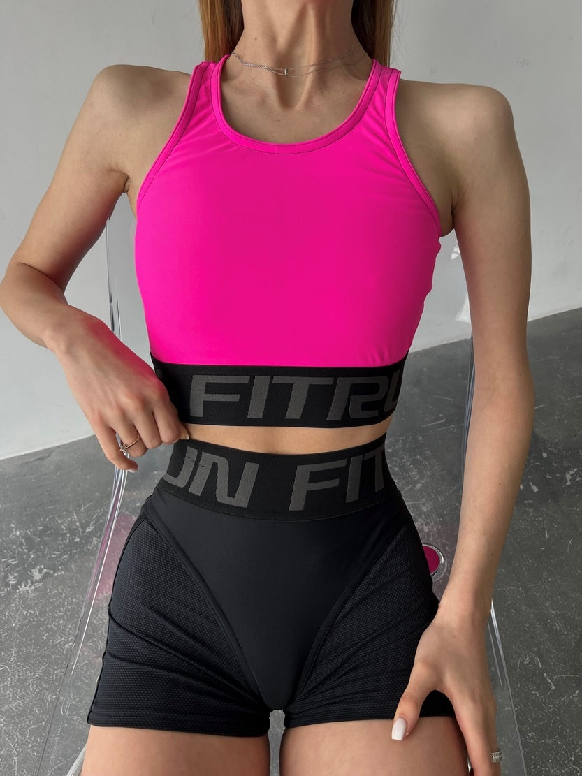 Sports Top FITRUN Classic Top Brend "Pink"