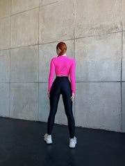 Shortened Rashguard FITRUN Rashguard Midi "Pink"