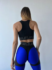 Sports Top FITRUN Top "Shine Blue"