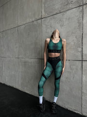 Leggings FITRUN Leggings Super Nuts Push-Up "Alligator"