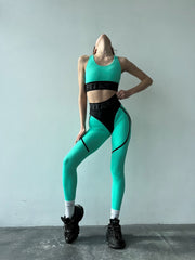 Leggings FITRUN Leggings Super Nuts "Mint Relief"