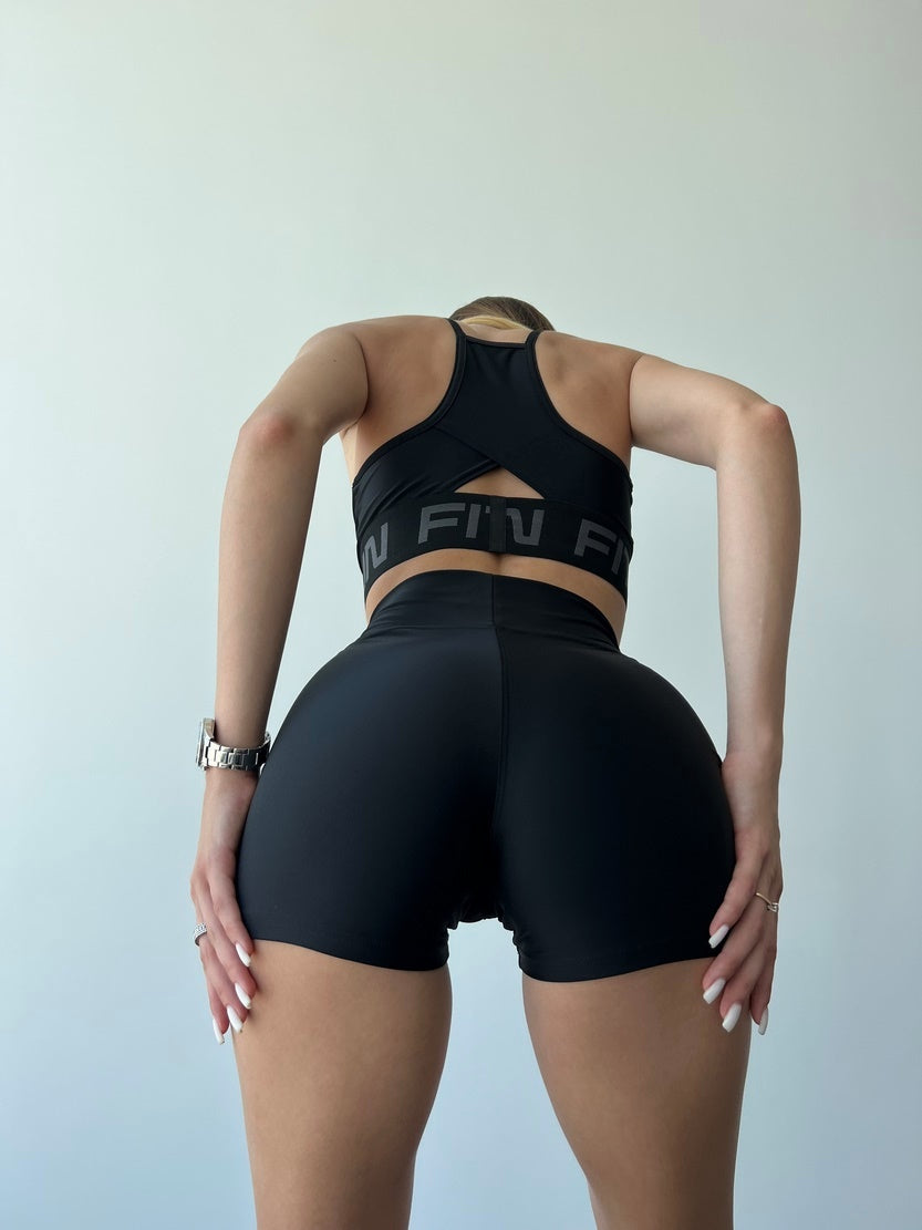 Sports Top FITRUN Top Motion "Total Black"