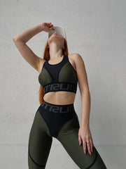 Sports Top FITRUN Top "Khaki"