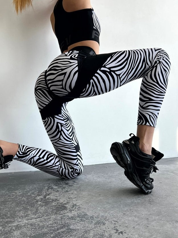 Sports Top FITRUN Top "Zebra"