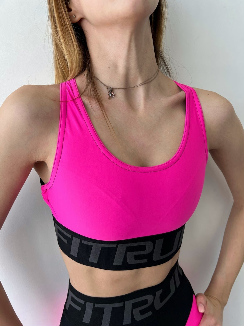 Sports Top FITRUN Top X "Pink"