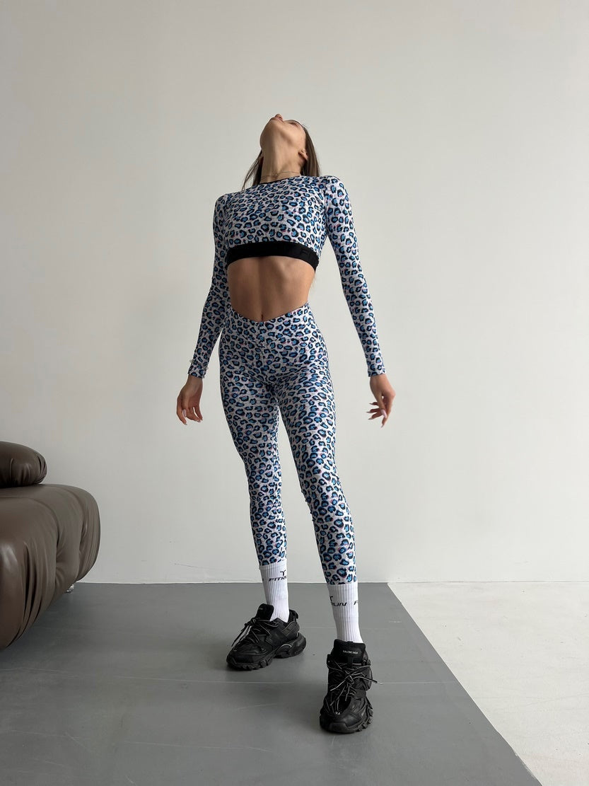 Leggings FITRUN Leggings V-Classic DIVIDE "Leo Dreams"