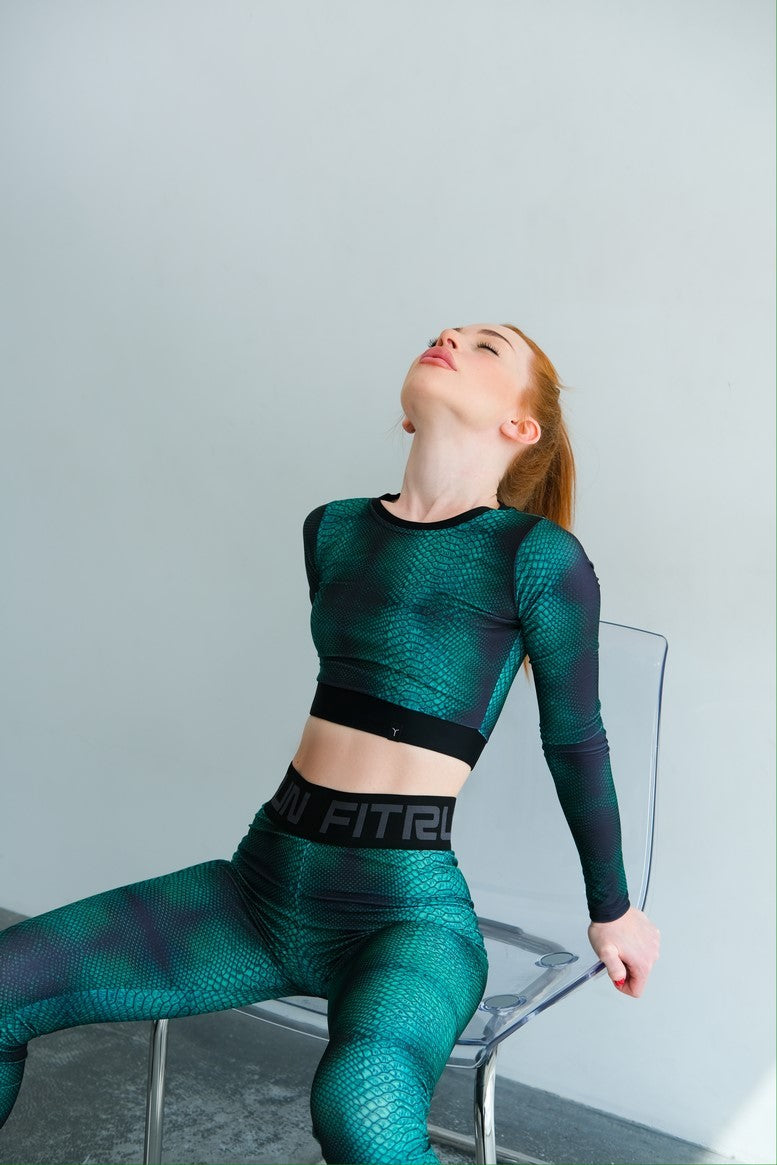 Leggings FITRUN Leggings Brend Belt "Alligator"